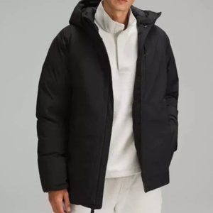 lululemon StretchSeal Down-Filled Parka Medium in Black